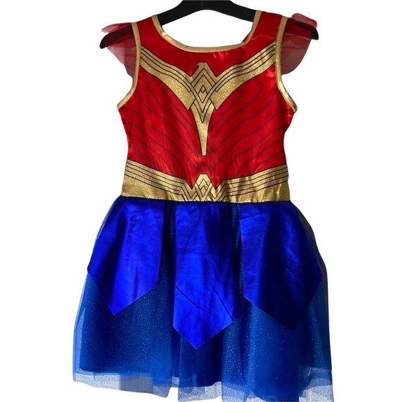 WW84 Wonder Woman Costume Child Med Sz 7-8 - Picture 2 of 5